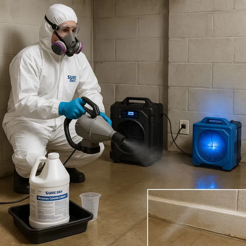 Sanitization and Odor Removal process in Kingsport, TN